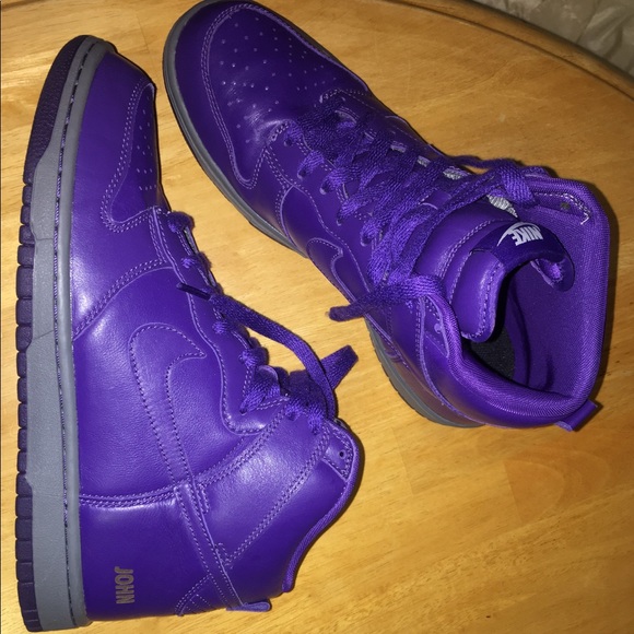 Men’s Nike Dunk High Tops iD NEW Purple Shoes Men’s Nike Dunk High Tops iD NEW Purple Shoes